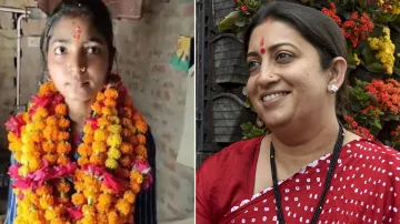 Nitu Maurya and Smriti Irani- India TV Hindi