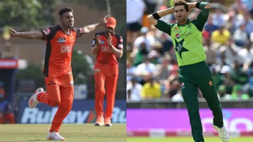 Shaheen Shah Afridi on Umran Malik, Umran Malik pace bowling, Umran Malik, pace bowling, Pakistan vs- India TV Hindi