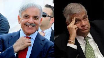 <p>shahbaz sharif and ranil wickremesinghe</p>- India TV Paisa