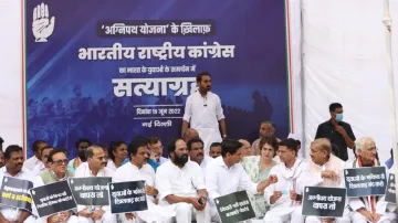 Congress leaders on Jantar-Mantar- India TV Hindi