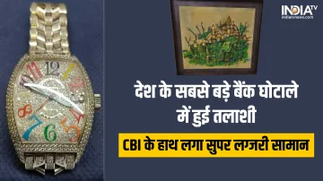 CBI Recovers paintings watches and gold diamond jewelry worth crores - India TV Hindi