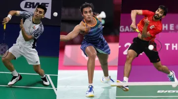 Lakshya Sen, PV Sindhu and Kidambi Srikanth- India TV Hindi