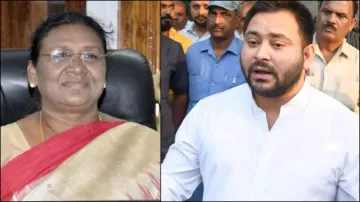 Draupadi Murmu And Tejashwi Yadav- India TV Hindi