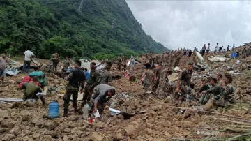 Manipur Landslide- India TV Hindi