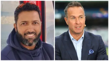 Michael Vaughan and Wasim Jaffer- India TV Hindi