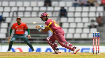 WI vs BAN, t20i, wi vs ban 3rd t20i, nicholas pooran- India TV Hindi