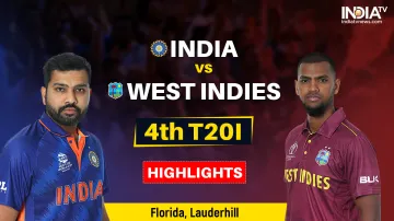 India vs West Indies 4th T20I Highlights- India TV Hindi