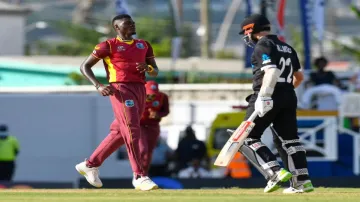 Alzarri Joseph sent back Kane Williamson- India TV Hindi