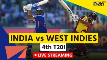 IND vs WI 4th T20I LIVE STREAMING- India TV Hindi