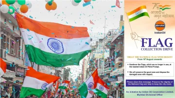 Indian Oil Flag Collection Drive, Indian Oil, Flag Collection Drive, Indian Oil Tiranga Campaign- India TV Hindi