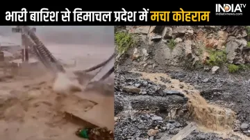 Heavy rains wreaked havoc in Himachal Pradesh- India TV Hindi