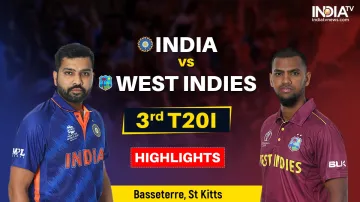 IND vs WI 3rd T20I Highlights- India TV Hindi