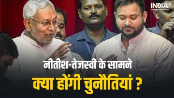 Nitish Kumar and Tejashwi Yadav- India TV Hindi