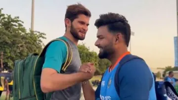 Shaheen Afridi and Rishabh Pant- India TV Hindi