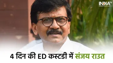 Sanjay Raut sent to 4 days ED custody- India TV Hindi