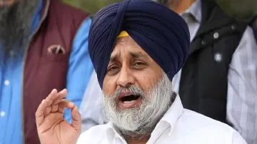 File Photo of Shiromani Akali Dal president Sukhbir Singh Badal- India TV Hindi