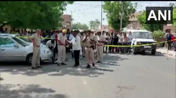 Gangster Sandeep Shetty was shot dead by unidentified miscreants outside the Nagaur court- India TV Hindi