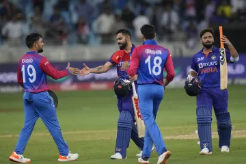 India vs Afganistan Match at dubai international stadium- India TV Hindi