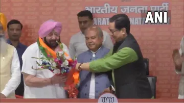 Captain Amarinder Singh joins BJP- India TV Hindi