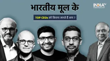 Indian origin Top CEOs- India TV Paisa