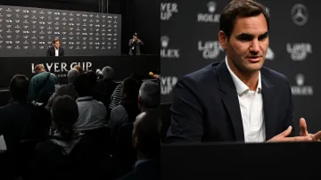 Roger Federer in Laver Cup press conference - India TV Hindi
