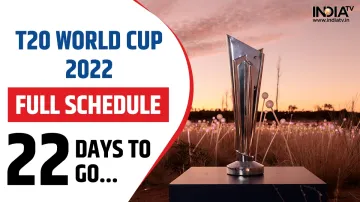 T20 World Cup 2022 Full Schedule- India TV Hindi