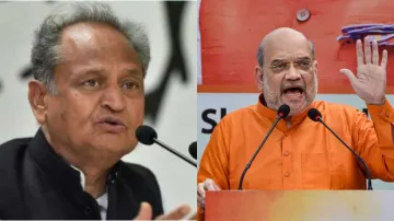 Ashok Gehlot And Amit Shah- India TV Hindi