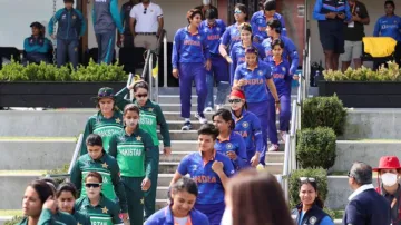 India and Pakistan Women's Team- India TV Hindi