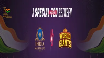 India Maharajas vs World Giants Live Streaming- India TV Hindi