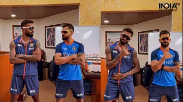 Hardik Pandya and Virat Kohli- India TV Hindi