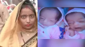 मां ने जुड़वां बेटों...- India TV Hindi