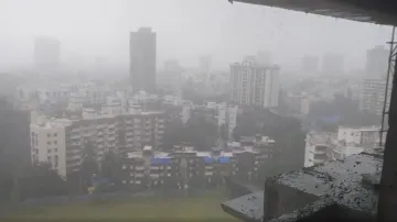 Heavy rain in Mumbai- India TV Hindi