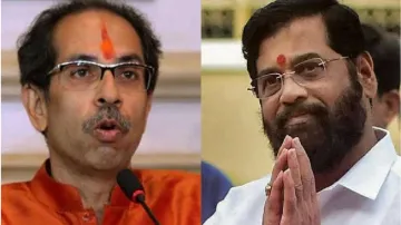 Uddhav Thackeray and Chief Minister Eknath Shinde- India TV Hindi