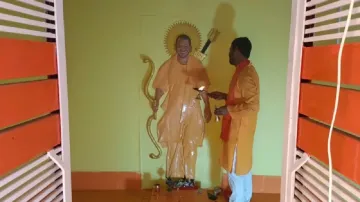 CM Yogi Adityanath temple- India TV Hindi