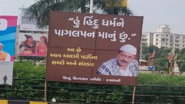 Posters of Arvind Kejriwal- India TV Hindi