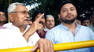 Bihar CM Nitish Kumar and Deputy CM Tejashwi Yadav- India TV Hindi