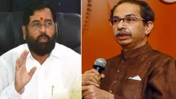 Eknath Shinde and Uddhav Tahackeray- India TV Hindi