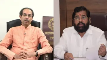 Maharashtra former CM Uddhav Thackeray and CM Eknath Shinde- India TV Hindi