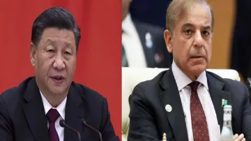चीनी प्रेसिडेंट शी चिनफिंग और पाक पीएम शहबीज शरीफ(फाइल फोटो)- India TV Hindi
