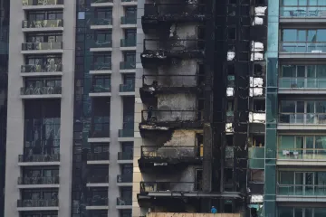 दुबई की इमारत में आग (प्रतीकात्मक फोटो)- India TV Hindi