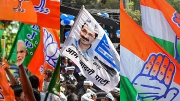 दिल्ली नगर निगम चुनाव के लिए नामांकन- India TV Hindi