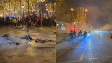 फीफा में हार के बाद फ्रांस में दंगे भड़के- India TV Hindi