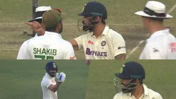 Virat Kohli fumes during second Test against Bangladesh- India TV Hindi