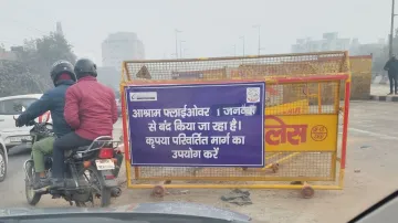 Ashram Flyover Closed, Ashram Flyover News, Ashram Flyover Alternative Routes- India TV Hindi