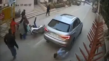 Audi Car Accident - India TV Hindi