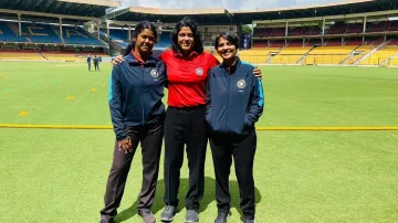 Indian women umpire, ranji trophy- India TV Hindi