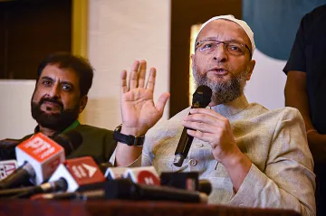 Asaduddin Owaisi press conference regarding the survey on Muslims In rajasthan said 82 Muslim commun- India TV Hindi