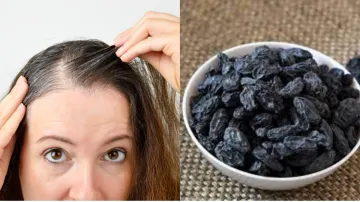 black raisins for grey hair - India TV Hindi