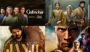 OTT March Release crime romance thriller Gulmohar Alone Taj Divided By Blood Varisu Black Adam BHOLA- India TV Hindi