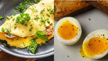 Omelette vs boiled egg:- India TV Hindi